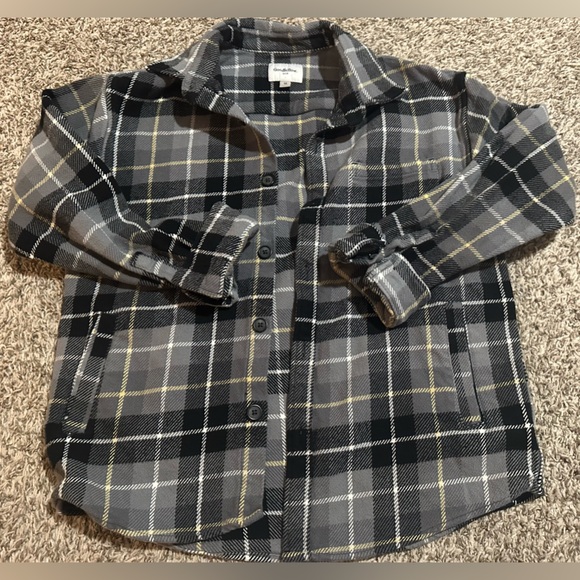 Goodfellow & Co Other - Goodfellow & Co Men's Sherpa Long Sleeve Flannel Shacket 100% Cotton